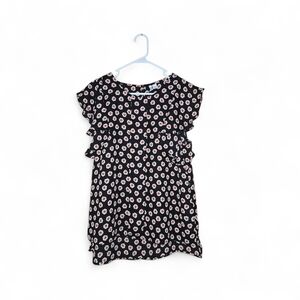 Elle Black Floral Blouse